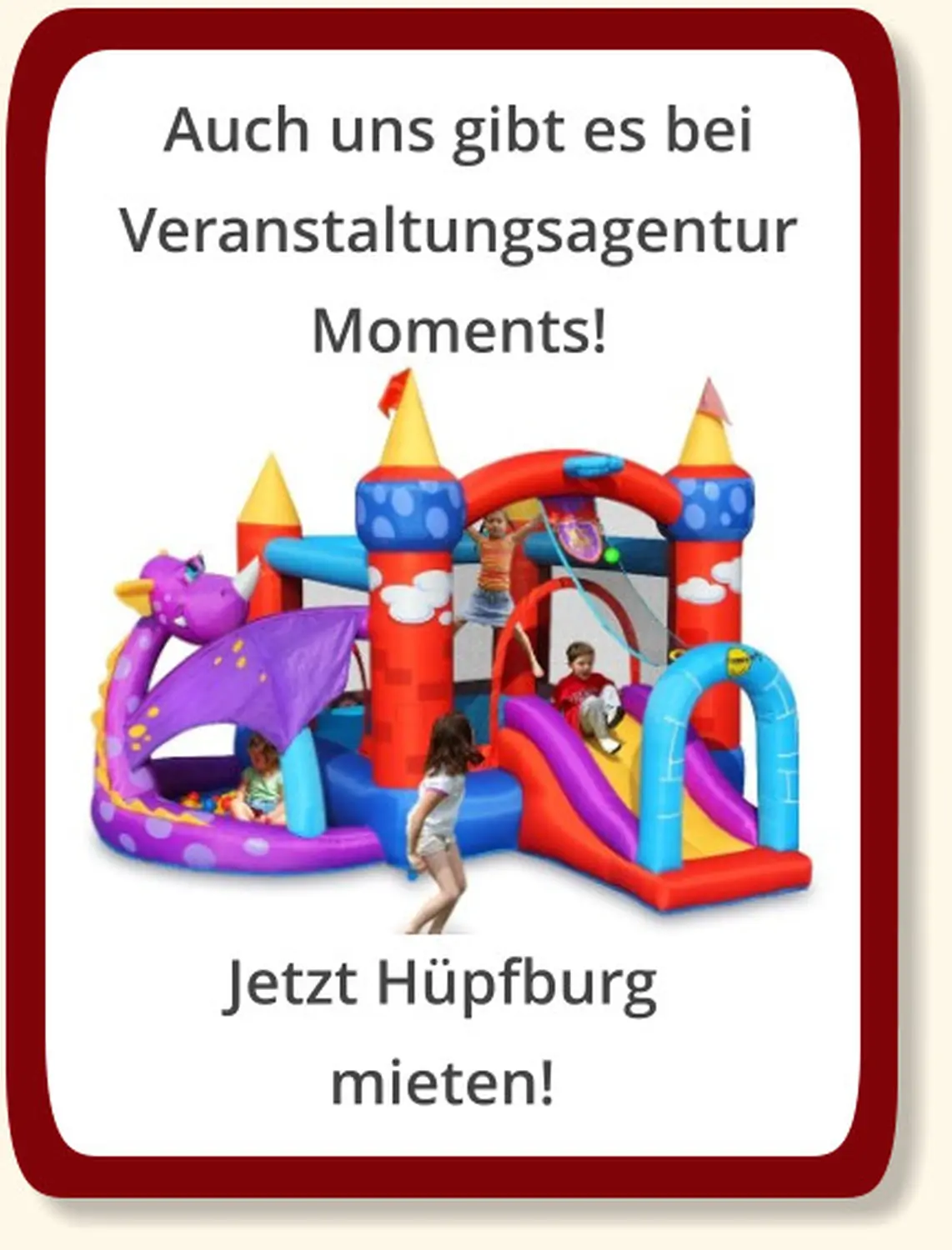 Hüpfburgverleih - logo