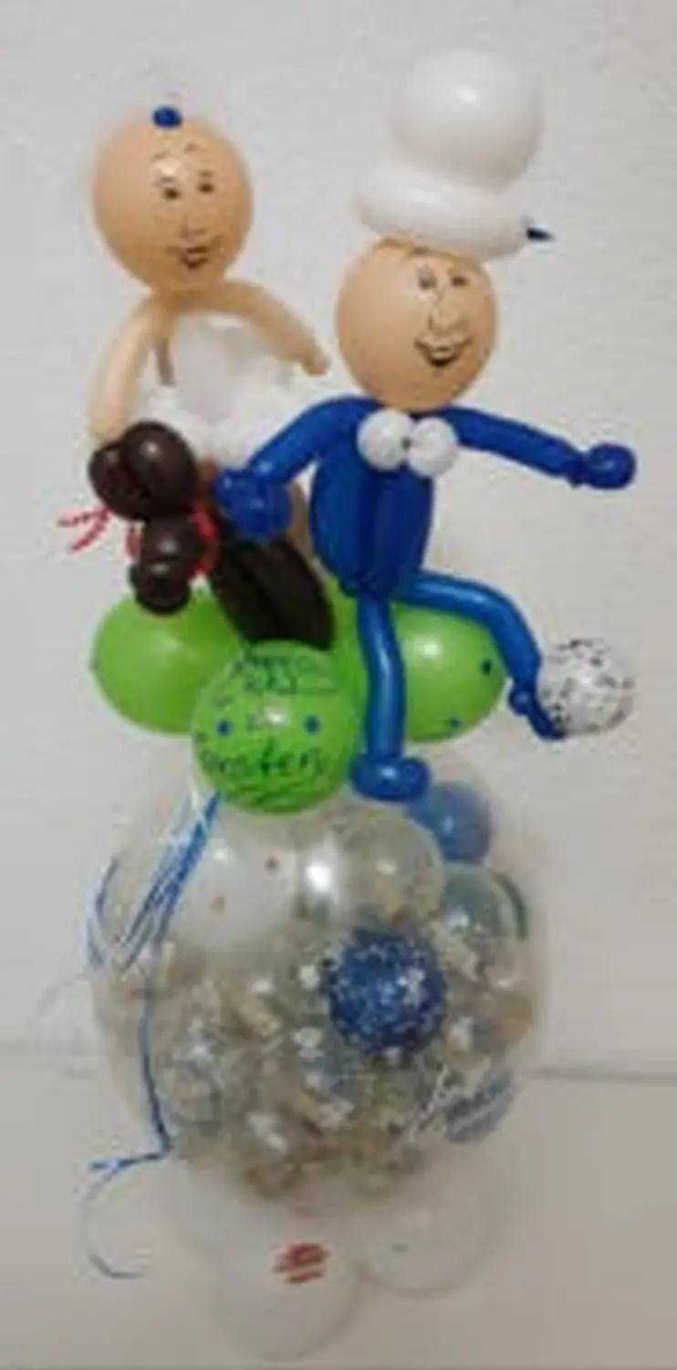 Ballon Moments - Dekoration -Brautpaar Ballon