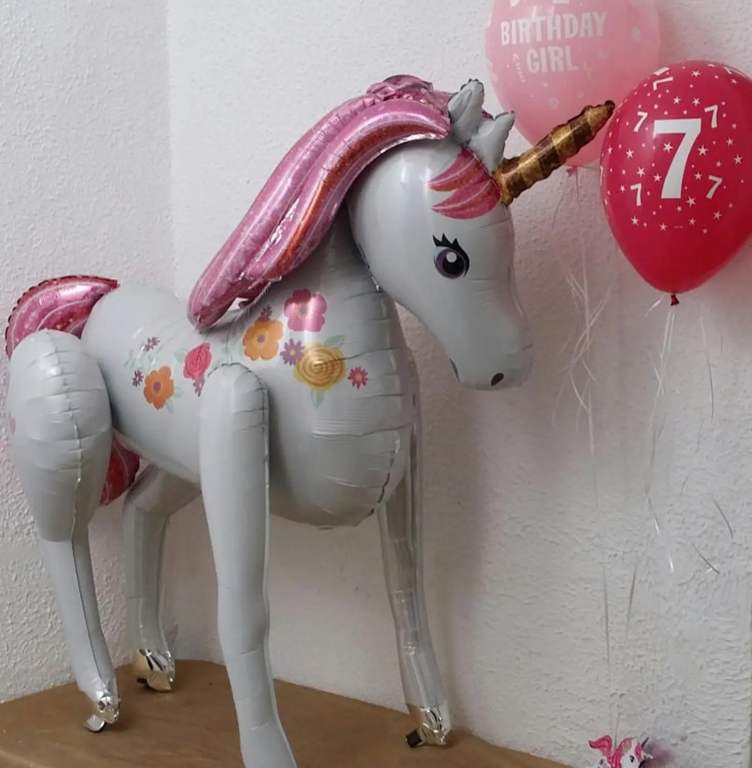 Ballon Moments - Dekoration - Einhorn-Heliumballon
