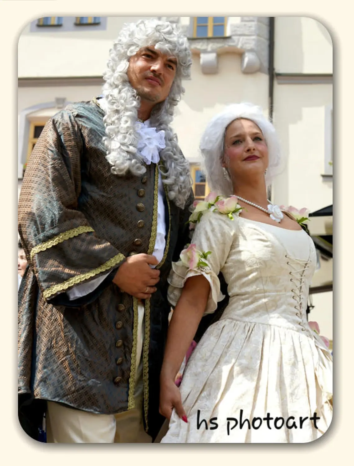 Moments Veranstaltungsagentur - Barockpaar in historischen Kostümen