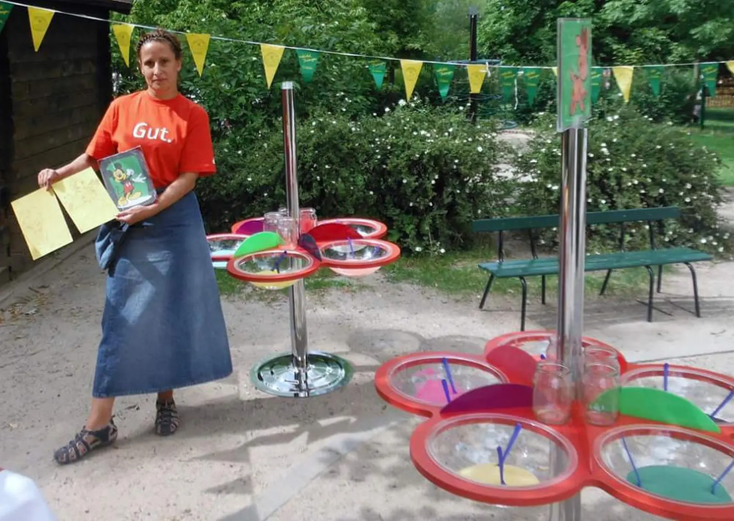 Moments Veranstaltungsagentur - Stand im Freien bei Event