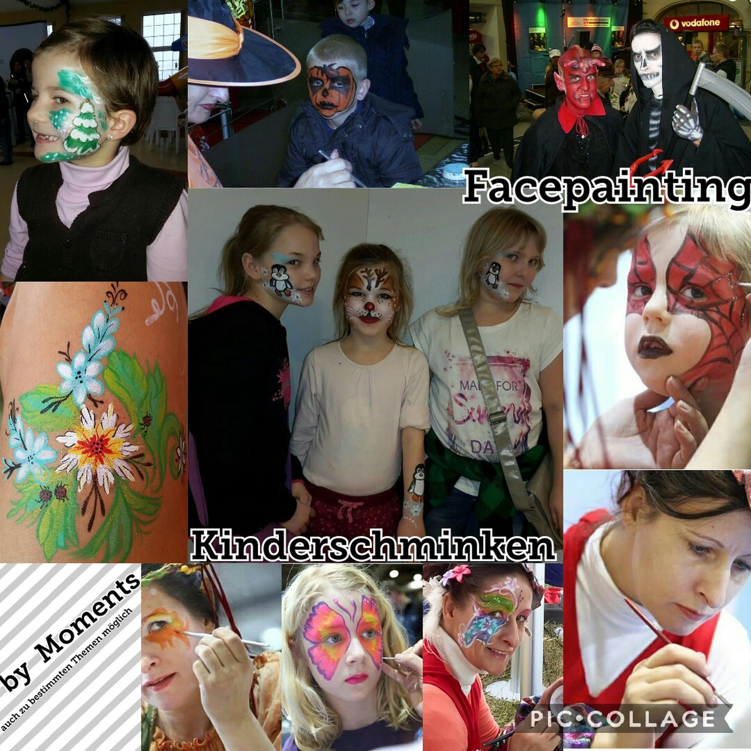 Moments Veranstaltungsagentur - Gesichtsbemalung