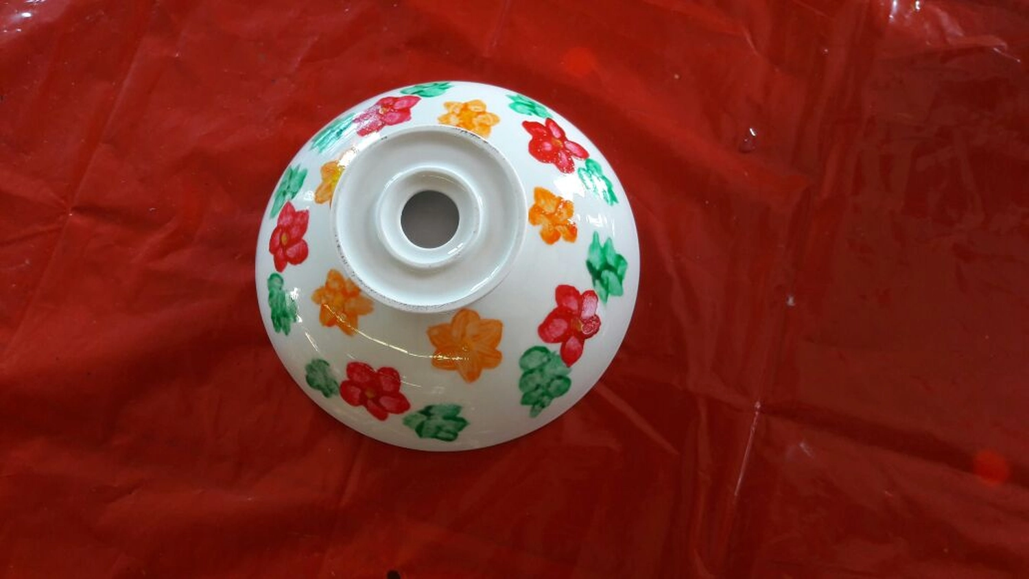 Moments Veranstaltungsagentur - Schale mit buntem Blumenmuster
